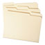 Smead WaterShed/CutLess File Folders, 1/3 Cut Top Tab, Letter, Manila, 100/BX Thumbnail 4