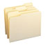 Smead Antimicrobial One-Ply File Folders, 1/3 Cut Top Tab, Letter, Manila, 100/Box Thumbnail 3