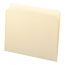 Smead File Folders, Straight Cut, Reinforced Top Tab, Letter, Manila, 100/Box Thumbnail 3