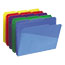 Smead Slash Pocket Poly File Folders, 1/3 Cut Top Tab, Letter, Assorted, 30/Box Thumbnail 4