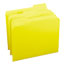 Smead File Folders, 1/3 Cut Top Tab, Letter, Yellow, 100/Box Thumbnail 2