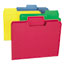 Smead SuperTab Colored File Folders, 1/3 Cut, Letter, Assorted, 100/Box Thumbnail 2