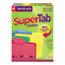 Smead SuperTab Colored File Folders, 1/3 Cut, Letter, Assorted, 100/Box Thumbnail 5