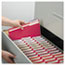 Smead File Folders, 1/3 Cut Top Tab, Letter, Red, 100/Box Thumbnail 4