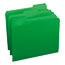 Smead File Folders, 1/3 Cut Top Tab, Letter, Green, 100/Box Thumbnail 4