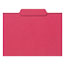 Smead File Folders, 1/3 Cut Top Tab, Letter, Red, 100/Box Thumbnail 6