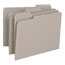 Smead File Folders, 1/3 Cut Top Tab, Letter, Gray, 100/Box Thumbnail 3