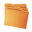 Smead File Folders, 1/3 Cut Top Tab, Letter, Orange, 100/Box Thumbnail 3