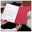 Smead SuperTab Colored File Folders, 1/3 Cut, Letter, Red, 100/Box Thumbnail 4