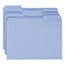 Smead File Folders, 1/3 Cut Top Tab, Letter, Blue, 100/Box Thumbnail 7