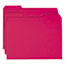 Smead File Folders, 1/3 Cut Top Tab, Letter, Red, 100/Box Thumbnail 8