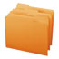 Smead File Folders, 1/3 Cut Top Tab, Letter, Orange, 100/Box Thumbnail 6