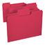 Smead SuperTab Colored File Folders, 1/3 Cut, Letter, Red, 100/Box Thumbnail 8