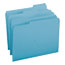 Smead File Folders, 1/3 Cut Top Tab, Letter, Teal, 100/Box Thumbnail 6