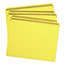 Smead File Folders, Straight Cut, Reinforced Top Tab, Letter, Yellow, 100/Box Thumbnail 5