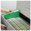 Smead File Folders, 1/3 Cut Top Tab, Letter, Green, 100/Box Thumbnail 8