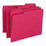 Smead File Folders, 1/3 Cut Top Tab, Letter, Red, 100/Box Thumbnail 9