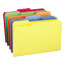 Smead File Folders, 1/3 Cut Top Tab, Legal, Assorted Colors, 100/Box Thumbnail 3