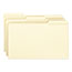 Smead File Folders, 1/3 Cut Assorted, Reinforced Top Tab, Legal, Manila, 100/Box Thumbnail 3