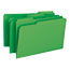 Smead File Folders, 1/3 Cut Top Tab, Legal, Green, 100/Box Thumbnail 2