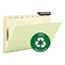 Smead Pressboard Mortgage File Folder with Dividers & Metal Tab, Legal, Green, 10/Box Thumbnail 1