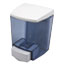 Impact ClearVu Liquid Soap Dispenser, 30oz, 4 1/2w x 4d x 6 1/4h, Black/White Thumbnail 1