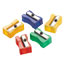 Westcott® Manual Pencil Sharpeners, Red/Blue/Green/Yellow, 4w x 2d x 1h, 24/Pack Thumbnail 1