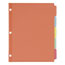Avery® Plain Tab Write & Erase Dividers, 5 Tabs, Multicolor, 36/BX Thumbnail 3