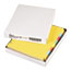 Avery Plain Tab Write & Erase Dividers, 8-Tab, Multicolor, 24/BX Thumbnail 3