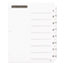 Office Essentials Table 'n Tabs® Dividers with White Tabs, 1-8 Tab Thumbnail 2