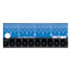 Victor® Easy Read Stainless Steel Ruler, Standard/Metric, 12", Blue Thumbnail 1