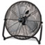 Patton High Velocity Fan, Three-Speed, Black, 8.58"W x 22.83"H Thumbnail 1