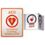 ZOLL® AED Wall Sign Package, 8 1/2 x 11, White/Red, 2/Kit Thumbnail 1