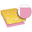 Neenah Paper Exact Brights Paper, 8 1/2" x 11", Bright Pink, 20 lb./74 gsm., 5000/CT Thumbnail 1