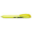 BIC® Brite Liner Retractable Highlighter, Fluorescent Yellow Ink, Chisel Tip, Yellow/Black Barrel, Dozen Thumbnail 3