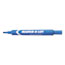Marks-A-Lot® Large Desk-Style Permanent Marker, Chisel Tip, Blue Thumbnail 1