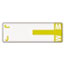 Smead Alpha-Z Color-Coded First Letter Name Labels, J & W, Yellow, 100/Pack Thumbnail 1