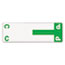 Smead Alpha-Z Color-Coded First Letter Name Labels, C & P, Dark Green, 100/Pack Thumbnail 1