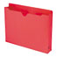 Smead Colored File Jackets with Reinforced Double-Ply Tab, Letter, Red, 50/Box Thumbnail 1