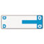 Smead Alpha-Z Color-Coded First Letter Name Labels, D & Q, Light Blue, 100/Pack Thumbnail 1