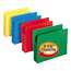 Smead Exp File Pockets, Straight Tab, Poly, Letter, Assorted, 4/Box Thumbnail 1