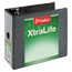 Cardinal® XtraLife ClearVue Non-Stick Locking Slant-D Binder, 6" Cap, 11 x 8 1/2, Black Thumbnail 1