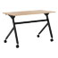 HON® Multipurpose Table Flip Base Table, 48w x 24d x 29 3/8h, Wheat Thumbnail 1