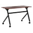HON® Multipurpose Table Flip Base Table, 48w x 24d x 29 3/8h, Chestnut Thumbnail 1
