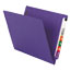 Smead WaterShed/CutLess End Tab 2 Fastener Folders, 3/4" Exp., Letter, Purple, 50/Box Thumbnail 1