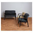 Alera Alera Reception Lounge WL Series Guest Chair, 24.21" x 24.8" x 32.67", Tan Seat/Back, Mahogany Base Thumbnail 7
