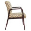 Alera Alera Reception Lounge WL Series Guest Chair, 24.21" x 24.8" x 32.67", Tan Seat/Back, Mahogany Base Thumbnail 2