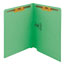 Smead Two-Inch Capacity Fastener Folders, Straight Tab, Letter, Green, 50/Box Thumbnail 5