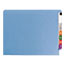 Smead Two-Inch Capacity Fastener Folders, Straight Tab, Letter, Blue, 50/Box Thumbnail 4
