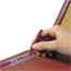 Smead Pressboard End Tab Classification Folder, Legal, Six-Section, Red, 10/Box Thumbnail 3